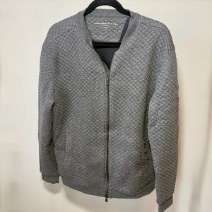 John Varvatos Luxe Charcoal Quilted Jacket